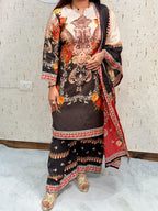 Damini 3 Piece Black Printed Suit - damini-3-piece-black-printed-suit-suit-18-img-2.webp
