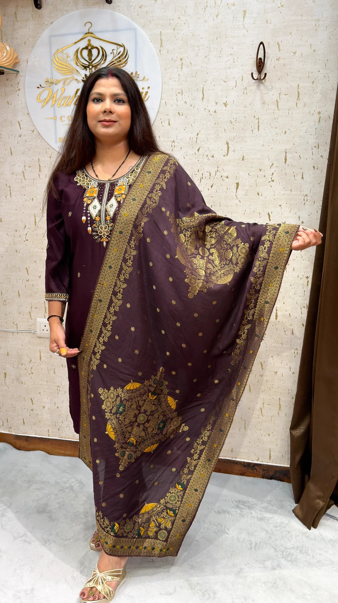 Kashvi 3 Piece Wine Suit - kashvi-3-piece-wine-suit-suit-3-img-2.webp