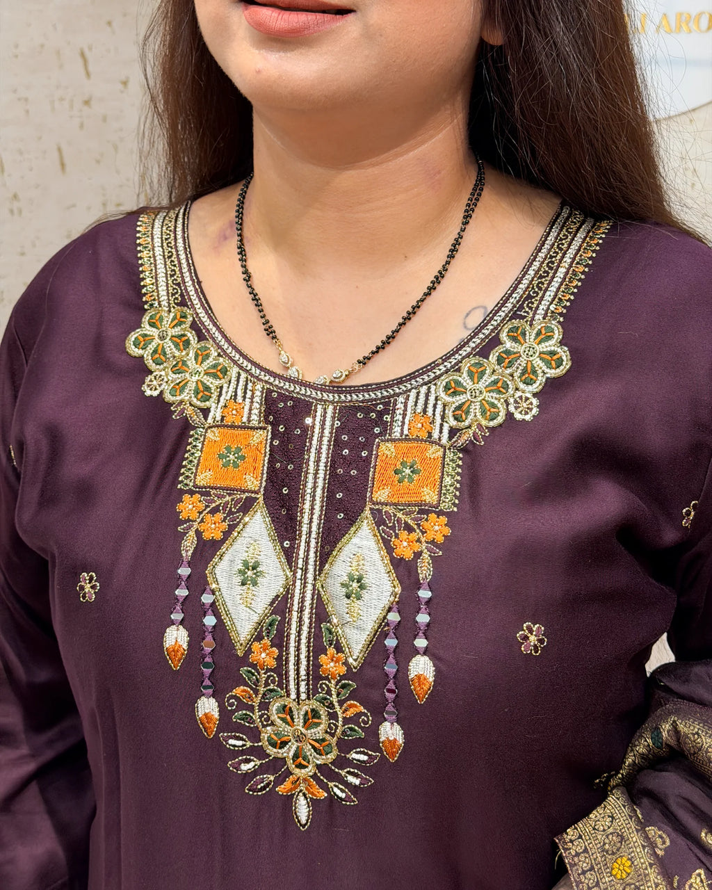 Kashvi 3 Piece Wine Suit - kashvi-3-piece-wine-suit-suit-3-img-3.webp