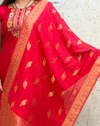 Kavya 3 Piece Crimson Red Suit - kavya-3-piece-crimson-red-suit-suit-2-img-5.webp