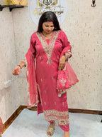 Kritika 3 Piece Rose Pink Suit - kritika-3-piece-rose-pink-suit-suit-11-img-3.webp