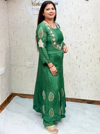 Nandini 3 Piece Emerald Green Suit - nandini-3-piece-emerald-green-suit-suit-10-img-2.webp
