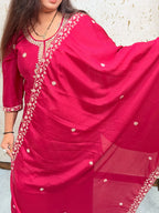 Pooja 3 Piece Rani Pink Suit - pooja-3-piece-rani-pink-suit-suit-8-img-2.webp