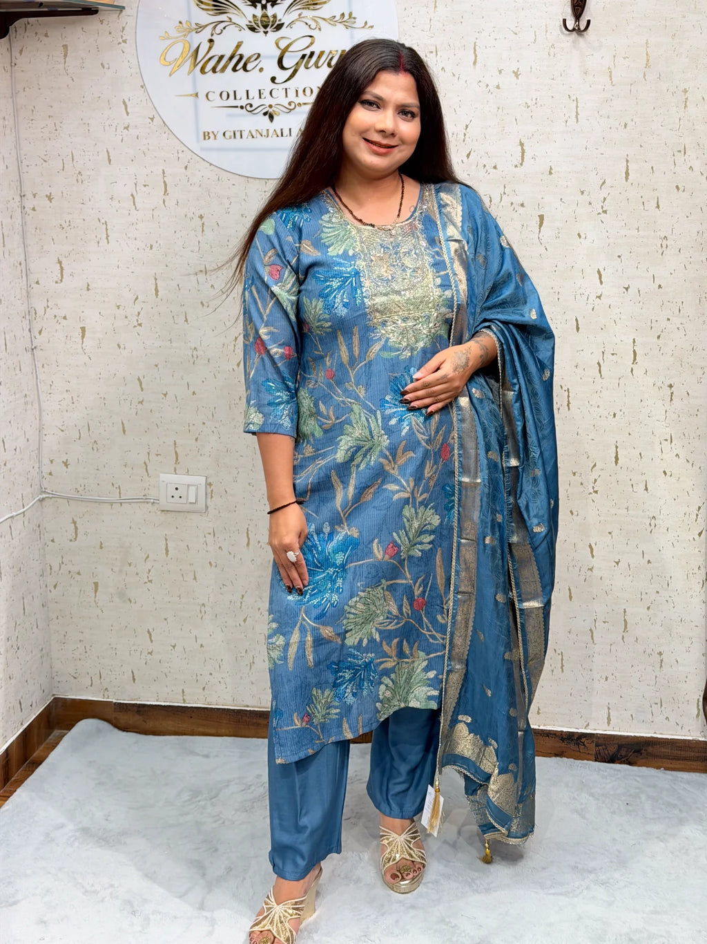 Radhika 3 Piece Steel Blue Suit - radhika-3-piece-steel-blue-suit-suit-17-img-1.webp