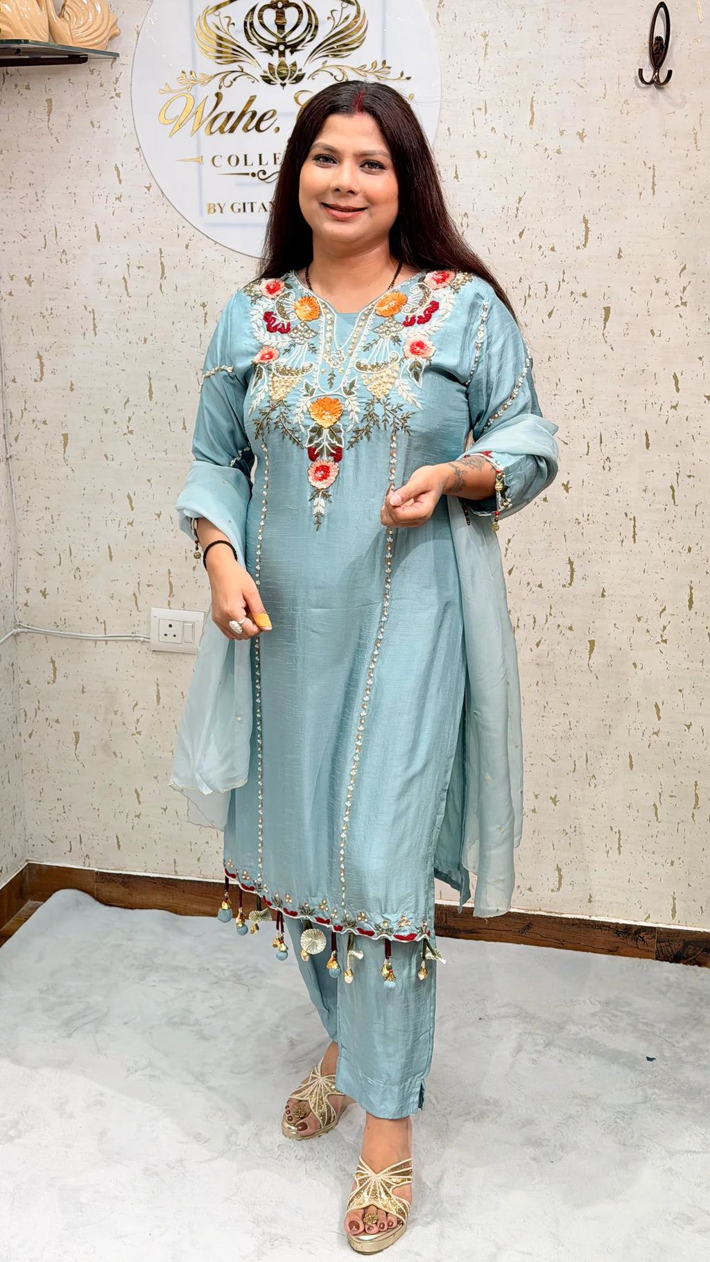 Saanvi 3 Piece Aqua Blue Suit - saanvi-3-piece-aqua-blue-suit-suit-6-img-1.webp
