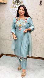 Saanvi 3 Piece Aqua Blue Suit - saanvi-3-piece-aqua-blue-suit-suit-6-img-1.webp