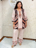 Shivani 3 Piece Peach Floral Suit - shivani-3-piece-peach-floral-suit-suit-20-img-1.webp